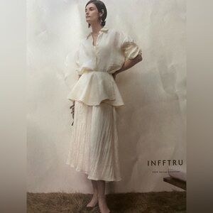 NWT Infftru The All-Match Pleated Skirt XL